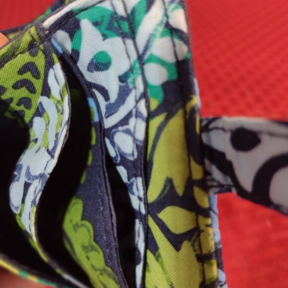 NEW without tags Vera Bradley Caribbean Sea Small Clutch/Wallet - Picture 5 of 8